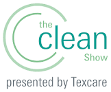 Clean Show - presented by Texcare logo