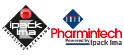 Pharmintech powered by Ipack Ima logo