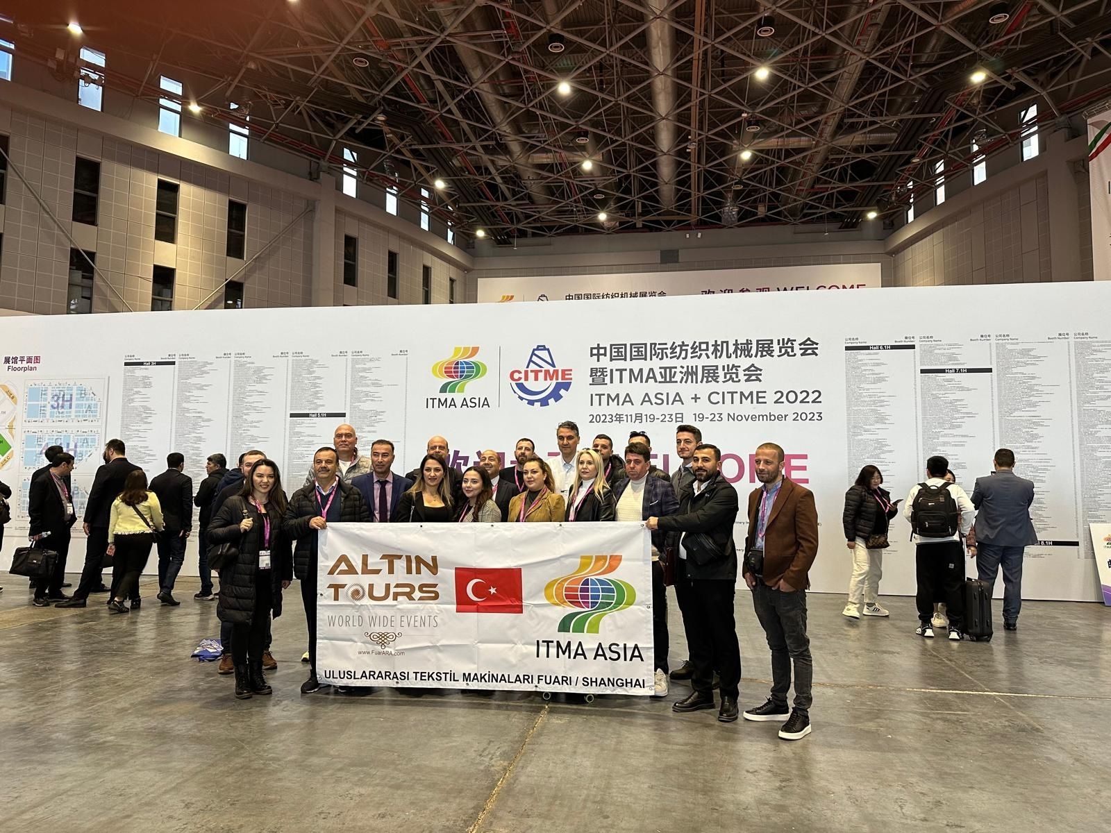 Çin Fuarı Altın Turizm ITMA Asia CITME Fuarı Fuar Ara