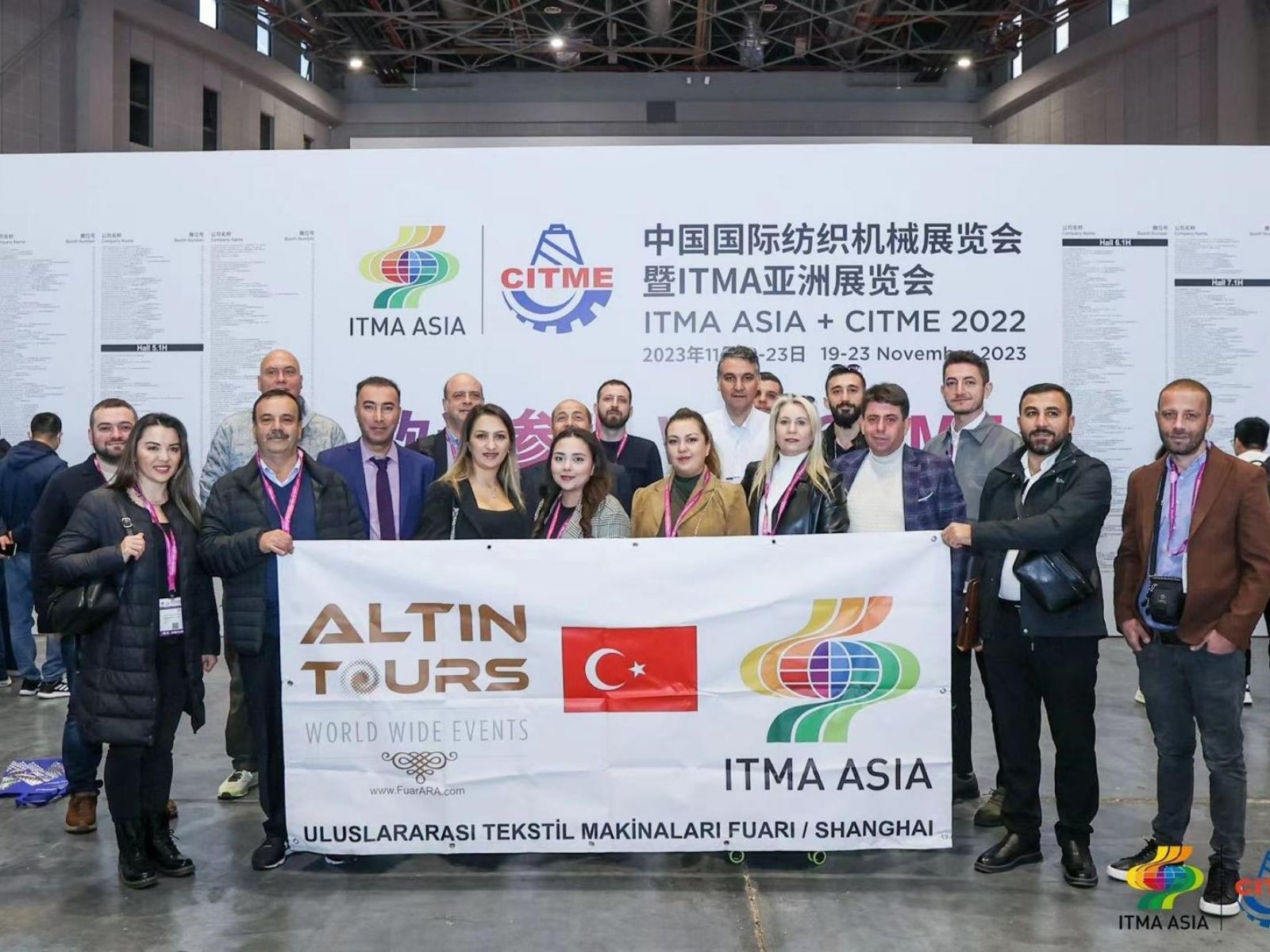 Çin Fuarları Altın Tours ITMA Asia CITME Fuarı Fuar Ara